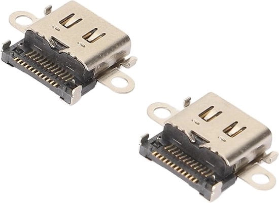 Porta di Ricarica Tipo C per Switch Lite - Interfaccia di Ricarica USB - Porta di Ricarica Stopcontatto - Reparazione per NS Lite HDH-001 Kit di Riparazione