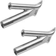 Accessori per laser - Monostubbi a forma di Y in acciaio inossidabile - Punta veloce - Adatto per PP/PVC - 4 mm - Utile sostituto per l'oculare di proiezione - Accessori per laser