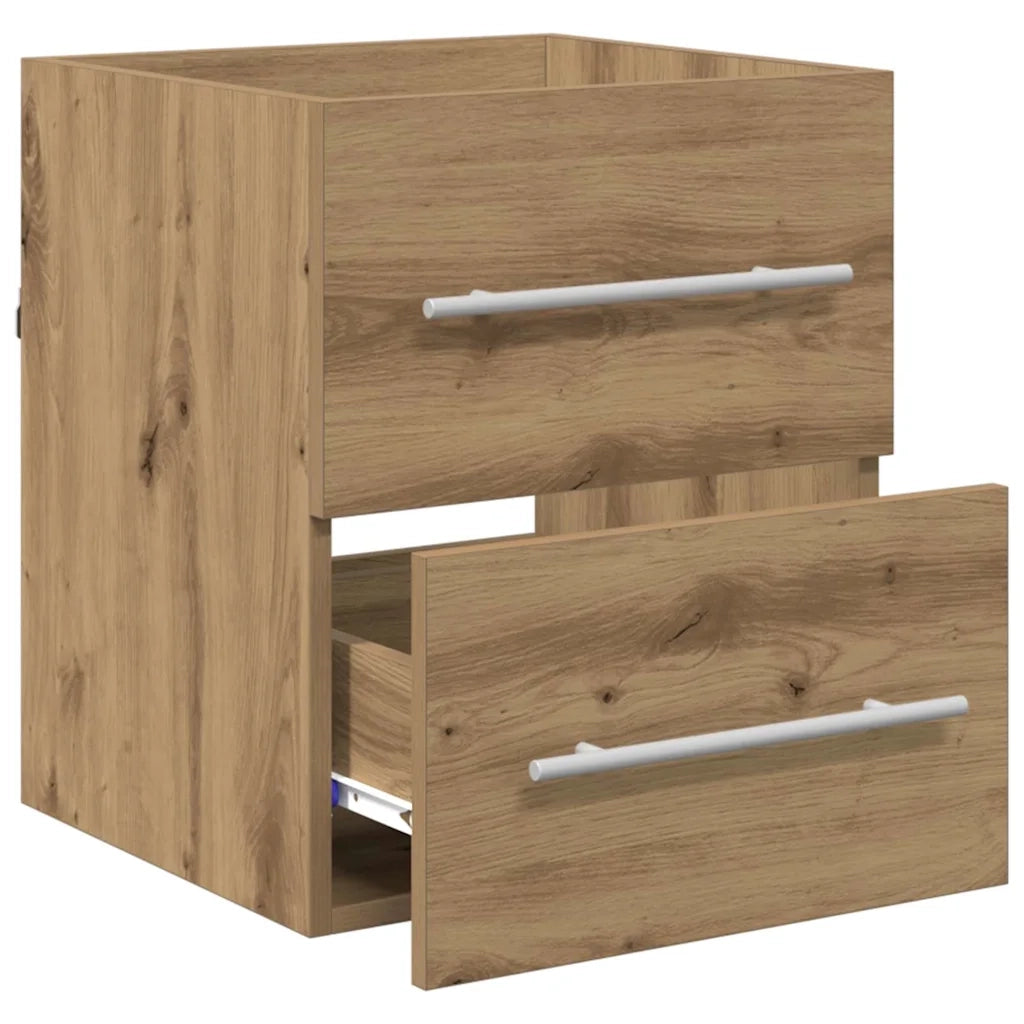 Armadio sottolavello Rovere artigianale 38,5 x 41 x 48 cm 880451