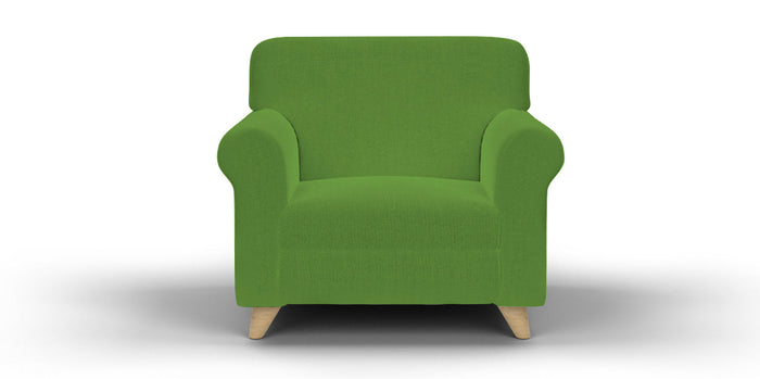 Copridivano Elasticizzato in Tessuto Verde Mela 2 Posti