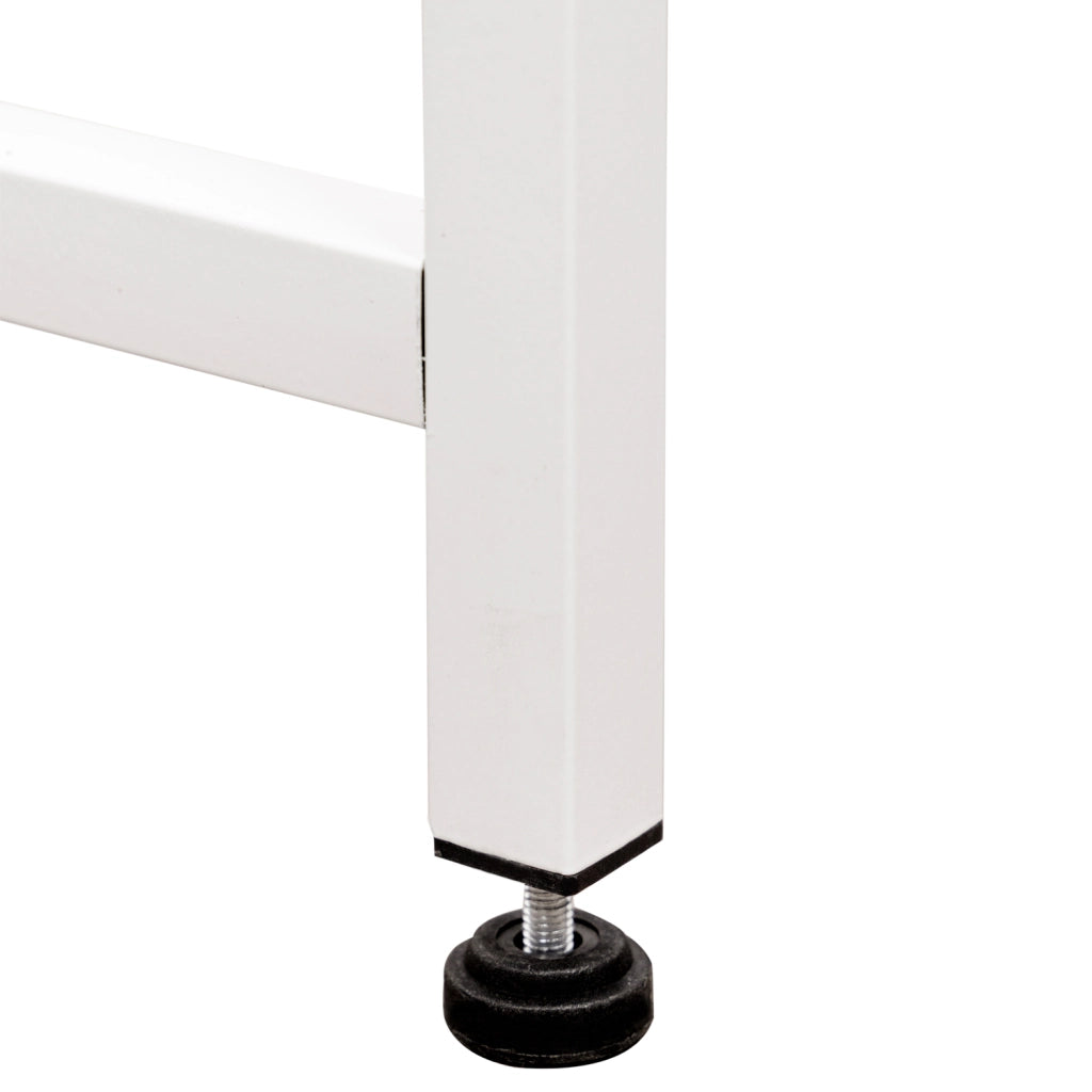Marvin Mobile Lavatrice Salvaspazio Scaffali per Bagno in Metallo e Legno Robusto Ripiani Sopra Asciugatrice Lavanderia