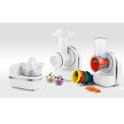 Trade Shop - Mixer 3 In 1 Robot Da Cucina Succo Marmellata Dessert Spremiagrumi 220-240v 150w -