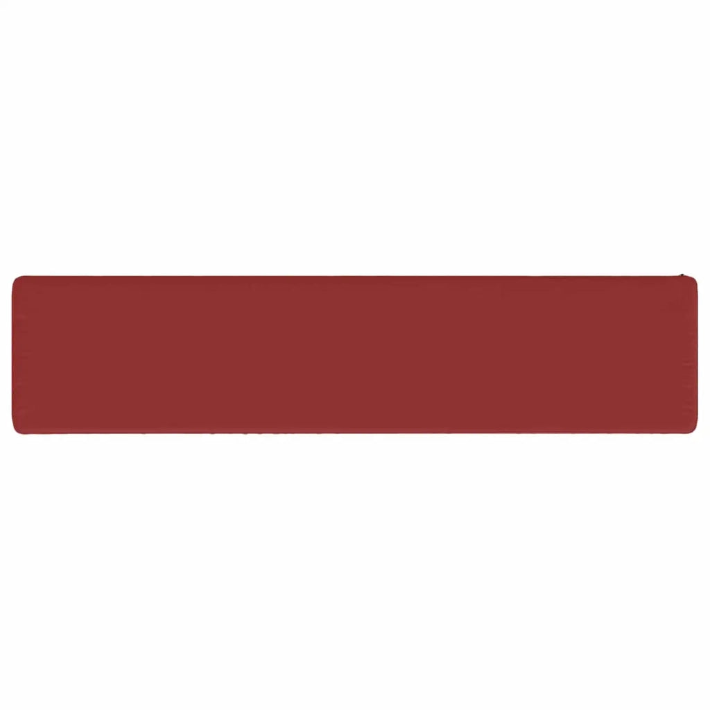 Cuscino per Panchina a 1 Pezzo VUGHT 100% Poliestere Rosso Vino 951572