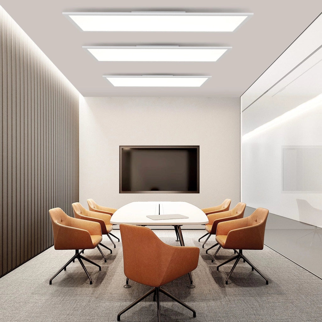 ZMH Lampada da soffitto plafoniera LED bianca dimmerabile telecomando per soggiorno ufficio