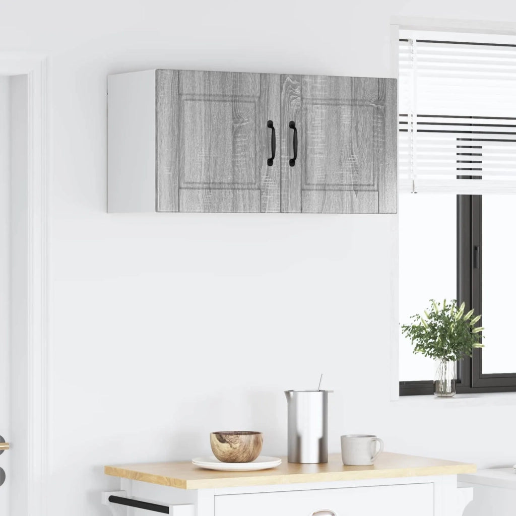 Armadietto a muro PORTO Grigio Sonoma 80 x 31 x 40 cm
