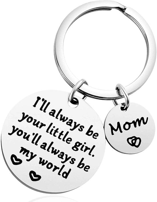 Sostegno per chiavi in acciaio inossidabile - Regalo per la mamma - Giorno della madre - Personalizzato - Motivi significativi - Versatile