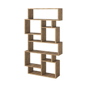 Libreria in legno "Karmato" - 96 x 25 x 168 cm - Marrone