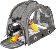 Zaino per uccelli - zaino leggero per uccelli - zaini per uccelli - sacche per uccelli - zaini per uccelli - zaini portatili - zaino per uccelli - colore grigio