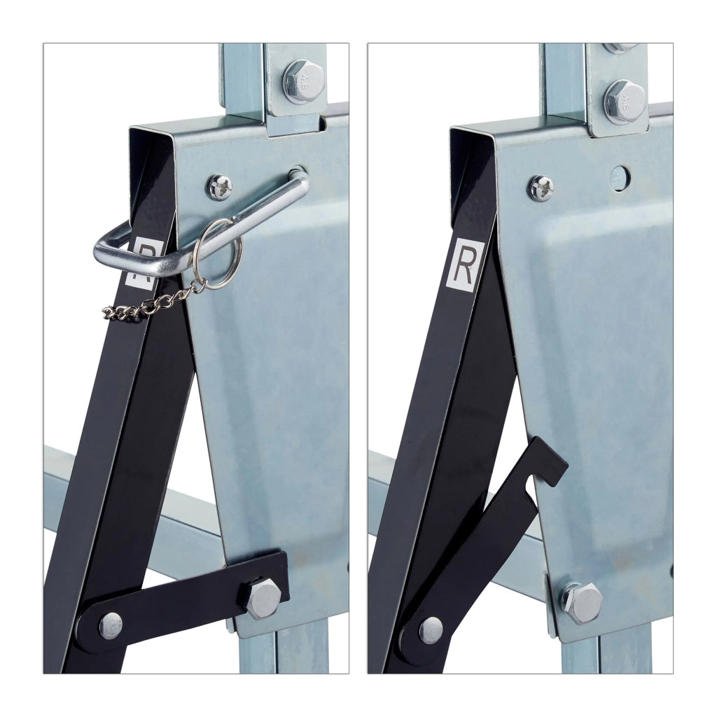 Set di 2 cavalletti telescopici in acciaio portata 200 kg 13_0002898