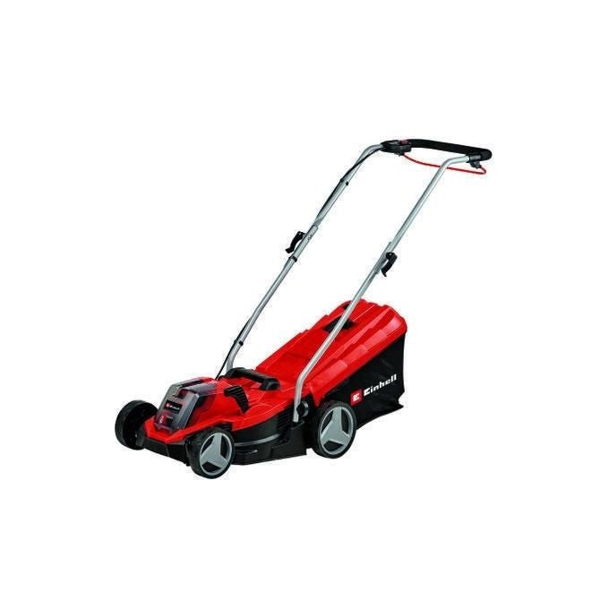 Einhell GE-CM 18/33 Li-Solo Tagliaerba a spinta Batteria Nero, Rosso