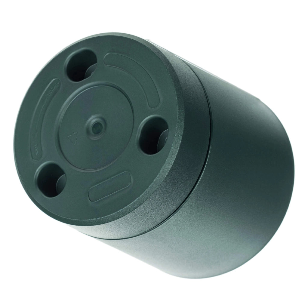 Vaso da fiori KADAX con supporto, rotondo, in plastica, 34,5 cm