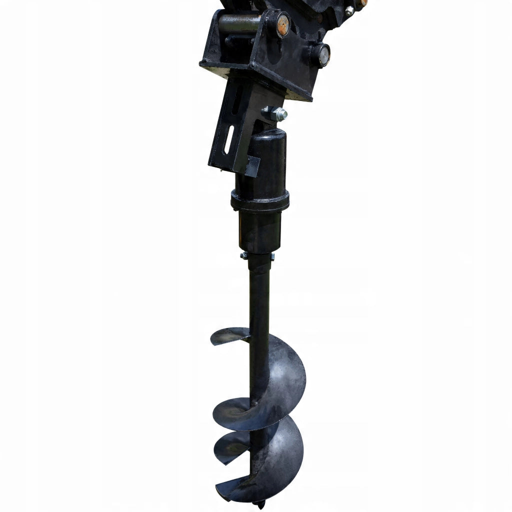 Trivella Idraulica per Escavatore 4T – Punta 30x110 cm | Costruzione Robusta, Montaggio Rapido