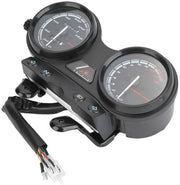 Strumentazione per Motocicletta Display Digitale - Tachimetro - Contachilometri - Contaspedizione - Adatto per YBR 125 2005-2009 - Materiale PP-T Resistente - Telaio in Acciaio