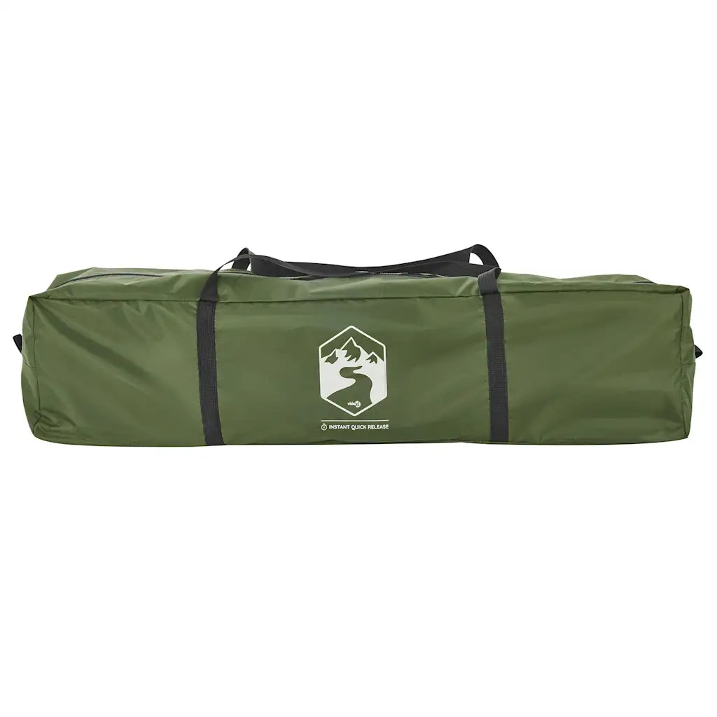 Tenda a Cupola da Campeggio 4 Persone Verde a Rilascio Rapido 4004143