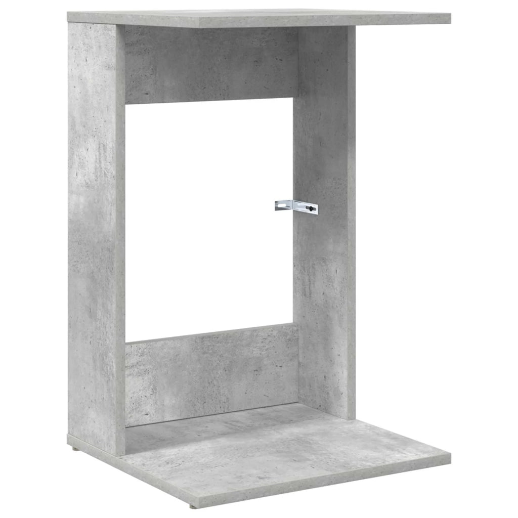 Tavolo laterale Grigio cemento 40 x 38 x 62,5 cm