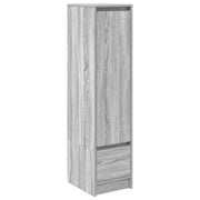 Credenza | Madia | Buffet da pranzo | Armadio da pranzo Grigio Sonoma 29,5x34x119,5 cm in Legno Multistrato