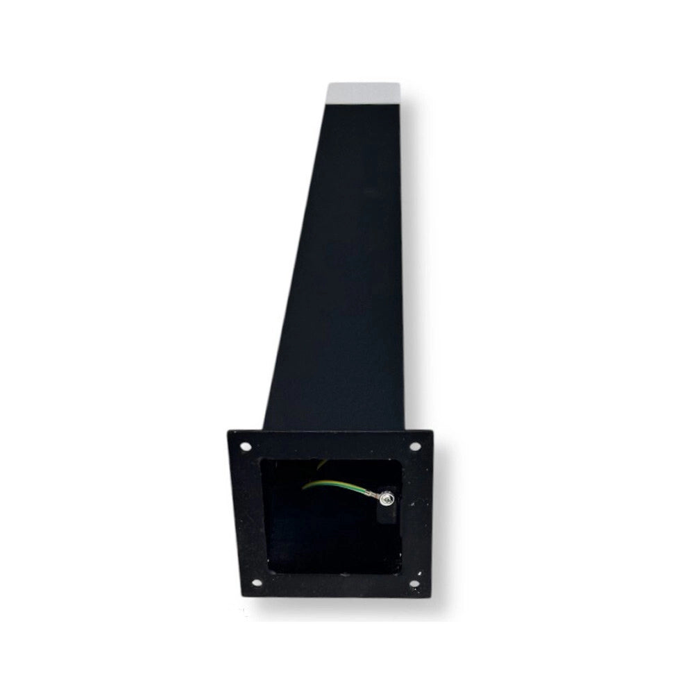 Trade Shop - Lampione Da Giardino Moderno 74 Cm Illuminazione Per Esterno Con Attacco E27 Ip44 740 - Nero