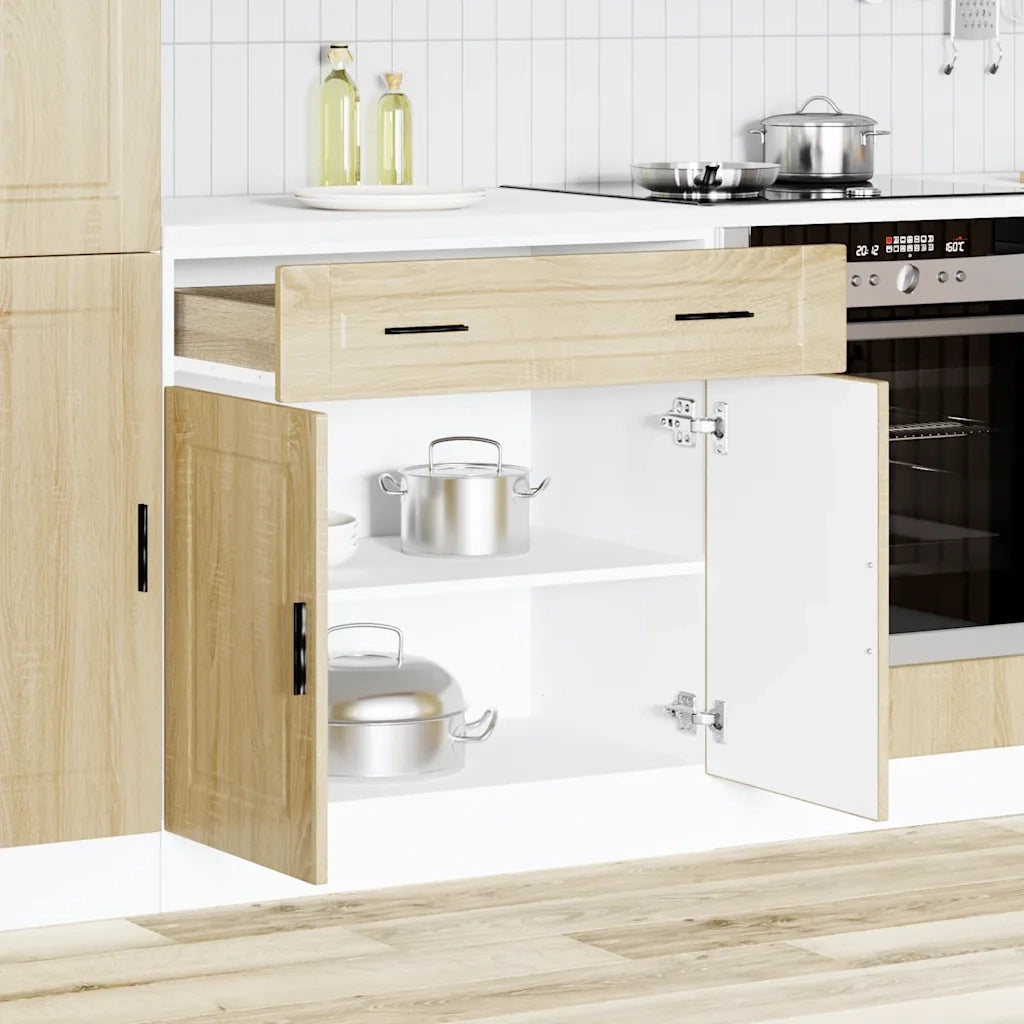 Base da Cucina Porto Rovere Sonoma in Legno Multistrato 853980