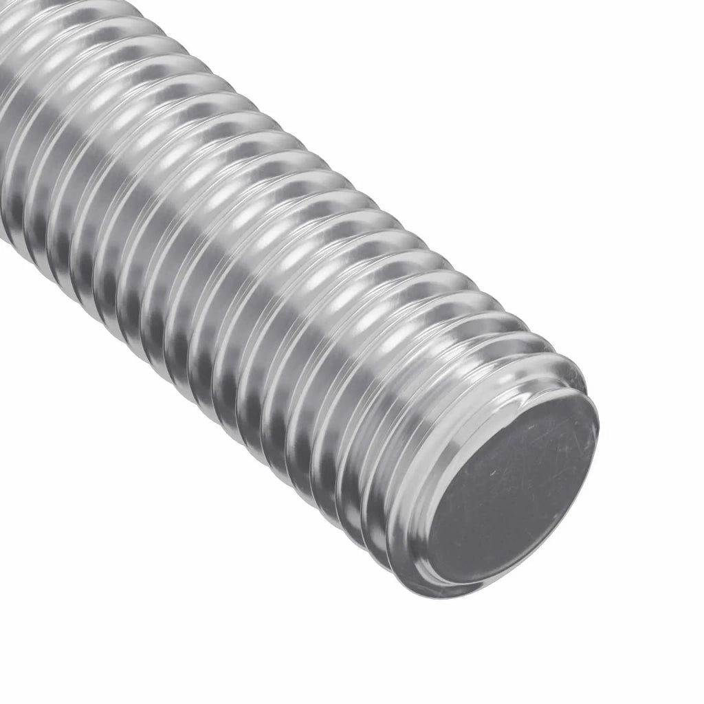 Barre filettate 2 pz Argento M6 x 120 mm Metallo CFW4628121