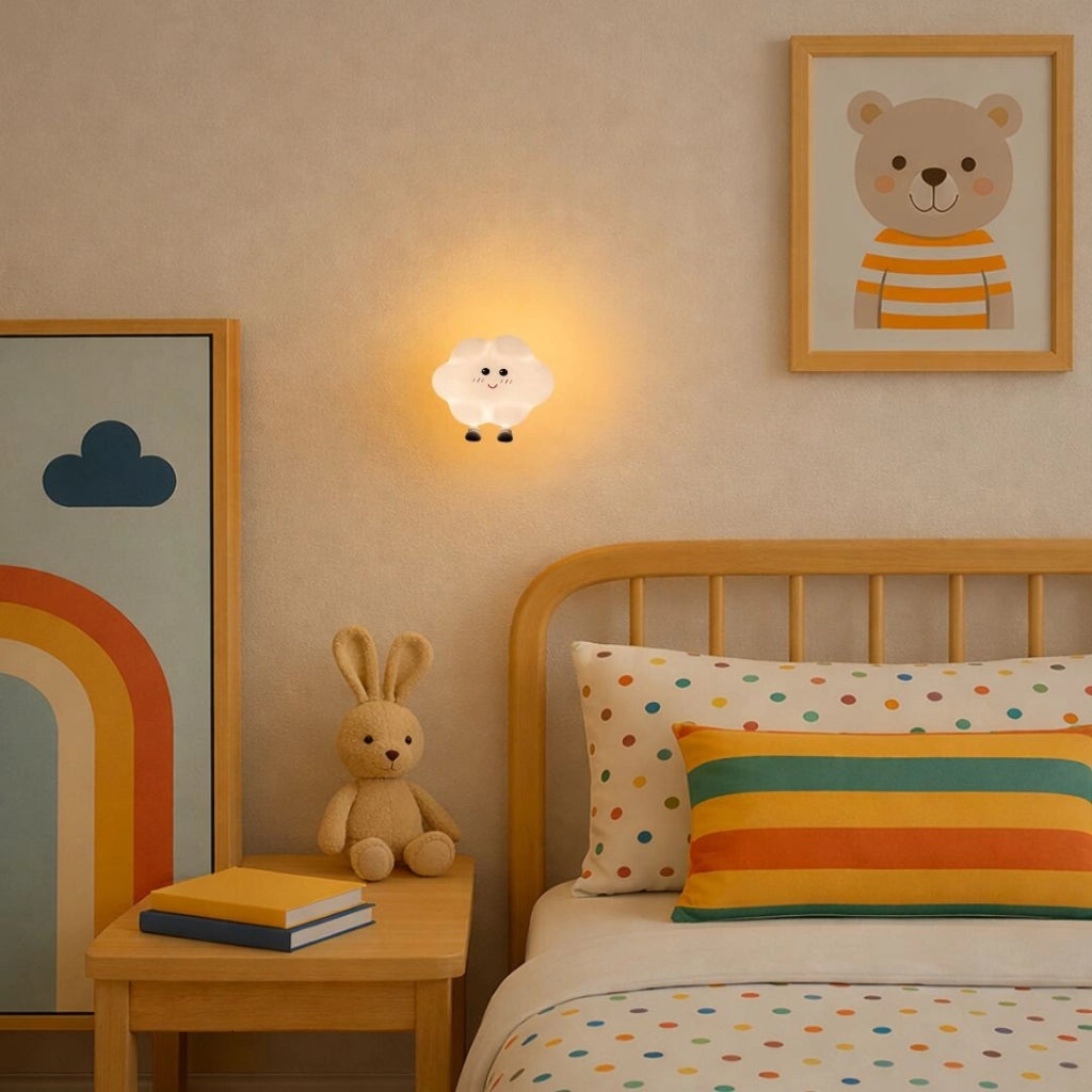 Lampada notturna LED nuvola bianca Dreamies Rabalux