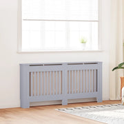 Copertura per Radiatore Antracite 172x19x81,5 cm in MDF 288179