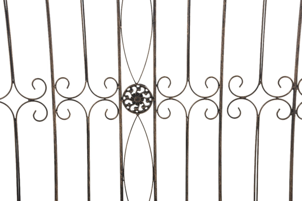 Set di 4 recinzioni da giardino Mangold bronzo