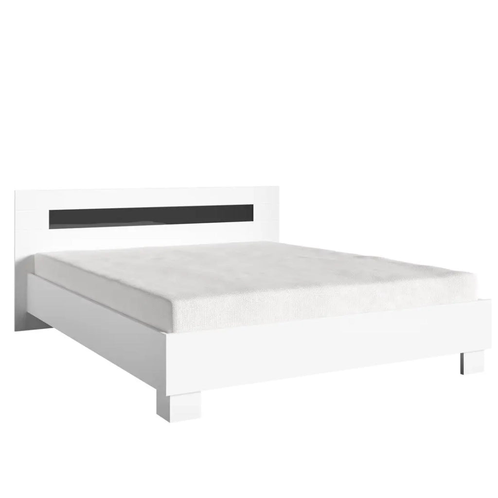 Letto DUBLIN Bianco - 160 x 200 cm
