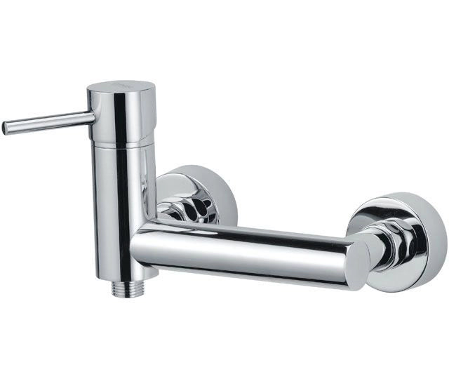 Miscelatore esterno doccia serie suvi, design tondeggiante e minimale