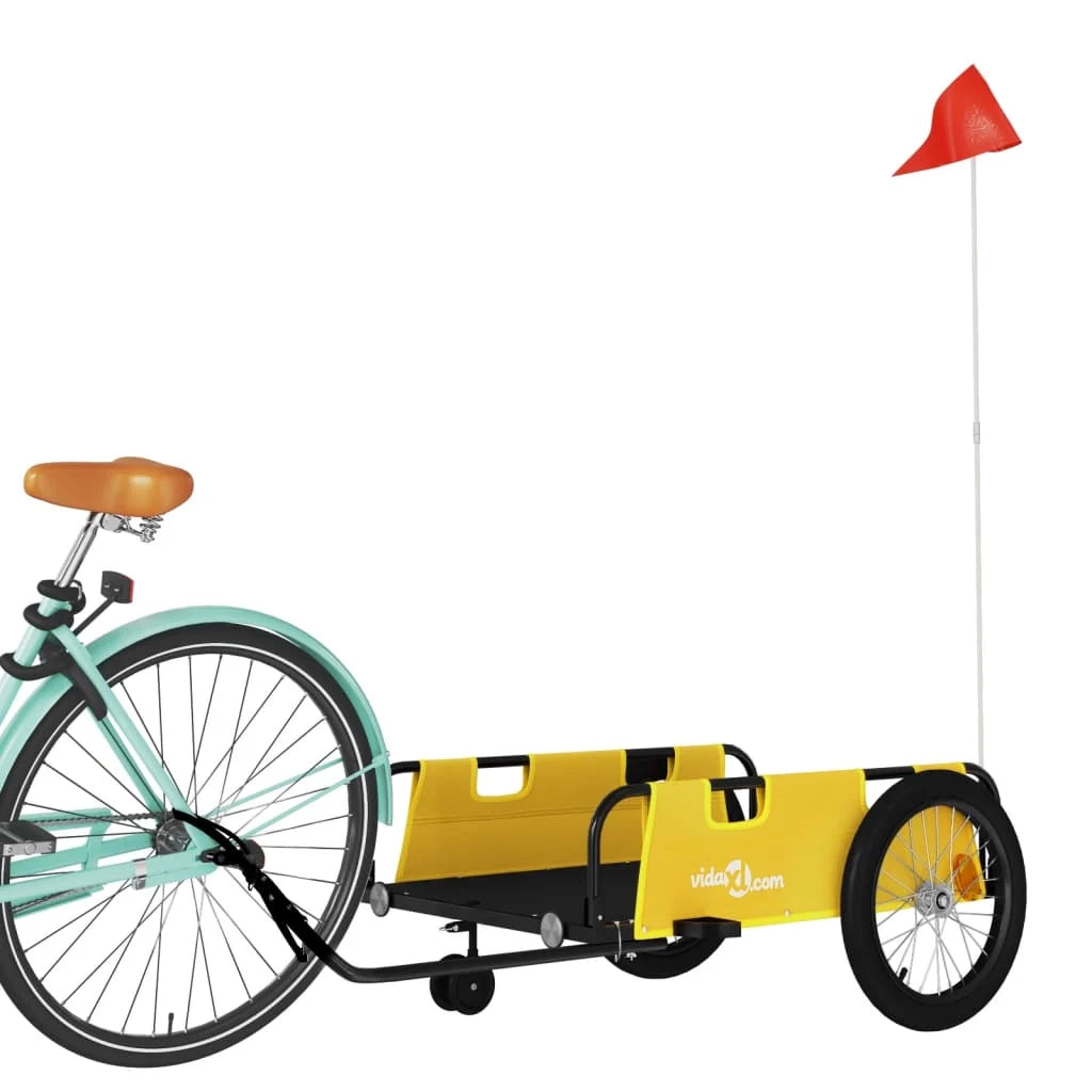 Rimorchio per bici tessuto Oxford ferro giallo 02_0044190