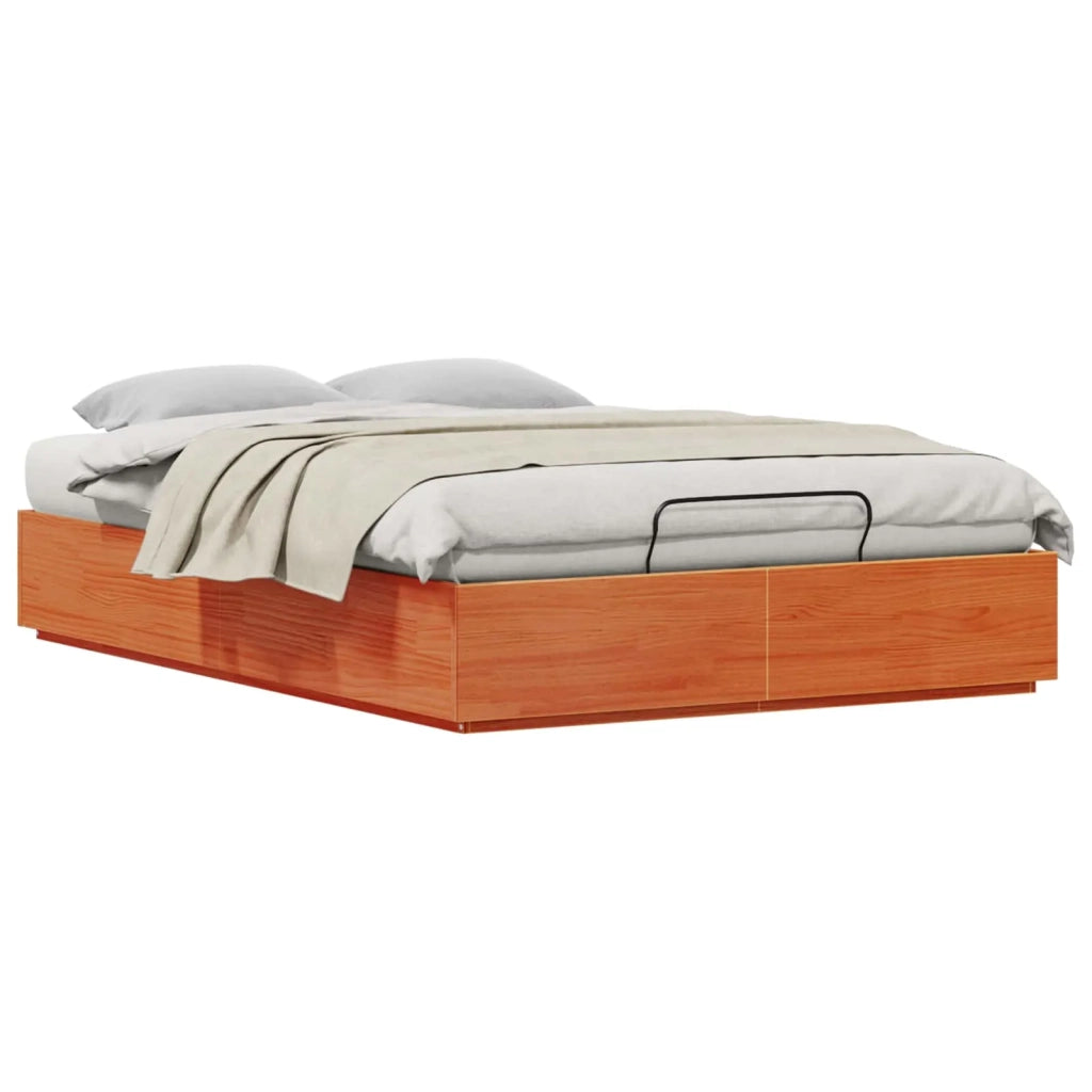 Letto ottomano Marrone Cera 140 x 190 cm