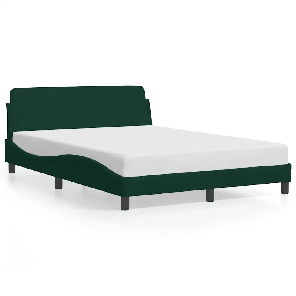 Giroletto Dover Verde Scuro 140x190 cm in Velluto 373175
