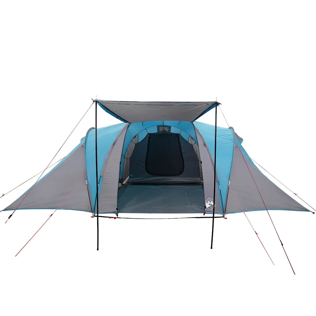 Tenda da Campeggio a Cupola per 4 Persone Blu Impermeabile 4009387