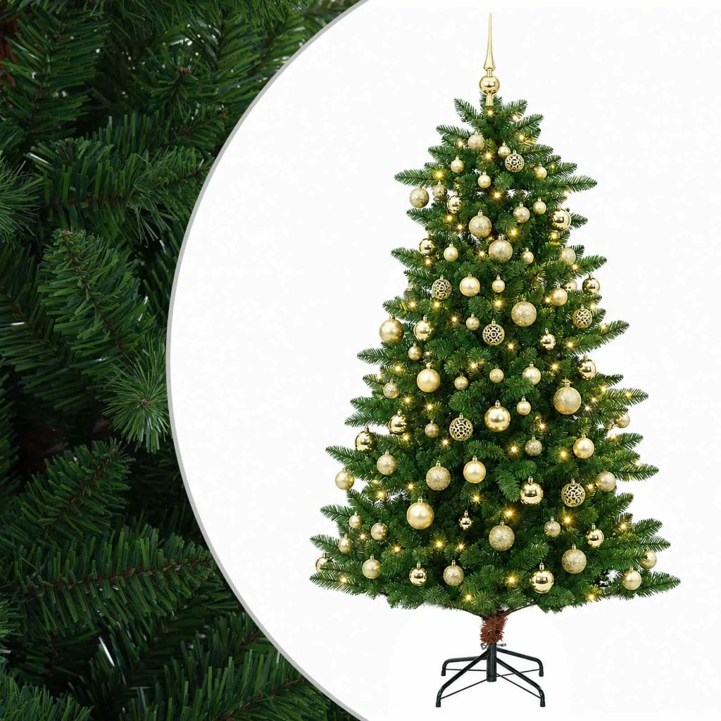 Artificial Christmas Tree with Bauble 180 cm 300 LED 3461387