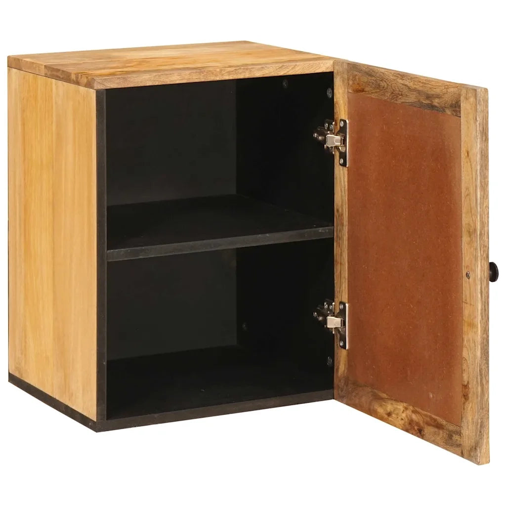 Mobile Appeso da Bagno con lo scaffale Marrone 38 x 33 x 48 cm