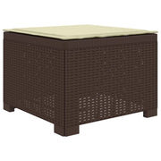 Divano da Giardino a 1 Posto con Cuscino Aspetto Rattan PP 8011764