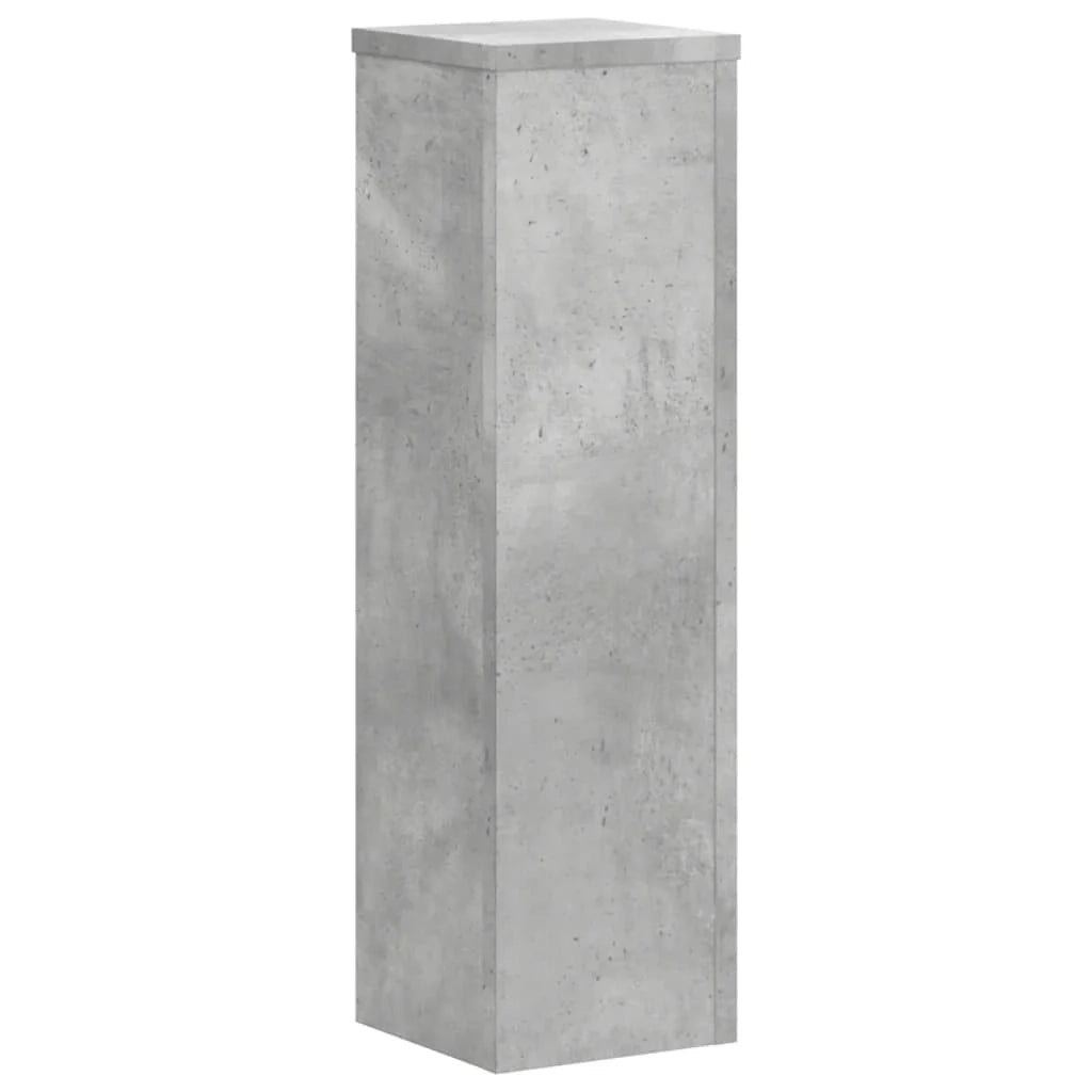 Portavasi mobili per fiori set da 2 legno ingegnerizzato grigio 02_0045328