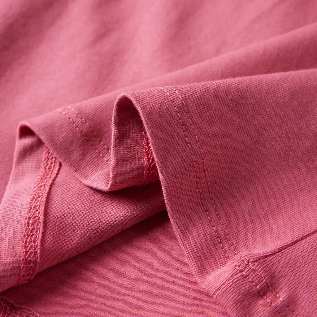 Maglietta da Bambina a Maniche Lunghe Rosa Antico 116 14021