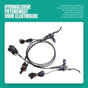 Impianto frenante idraulico per biciclette elettriche