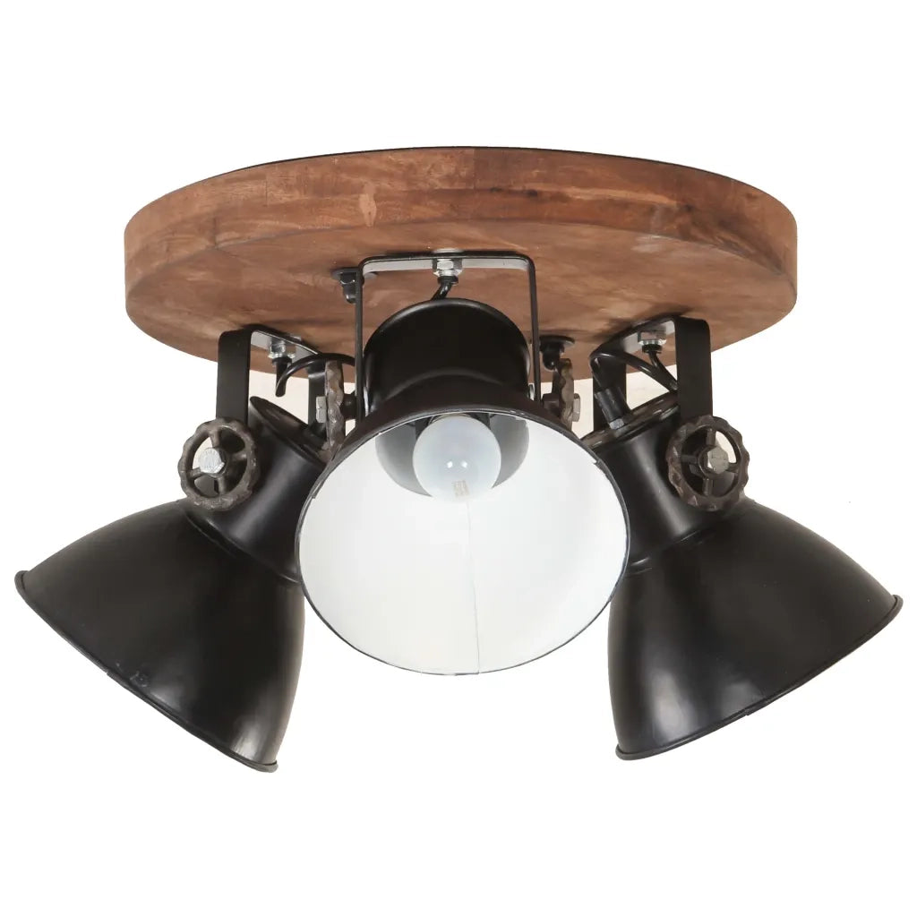 Lampada a Sospensione Industriale 25 W Nero 42x27 cm E27 CFW6896974