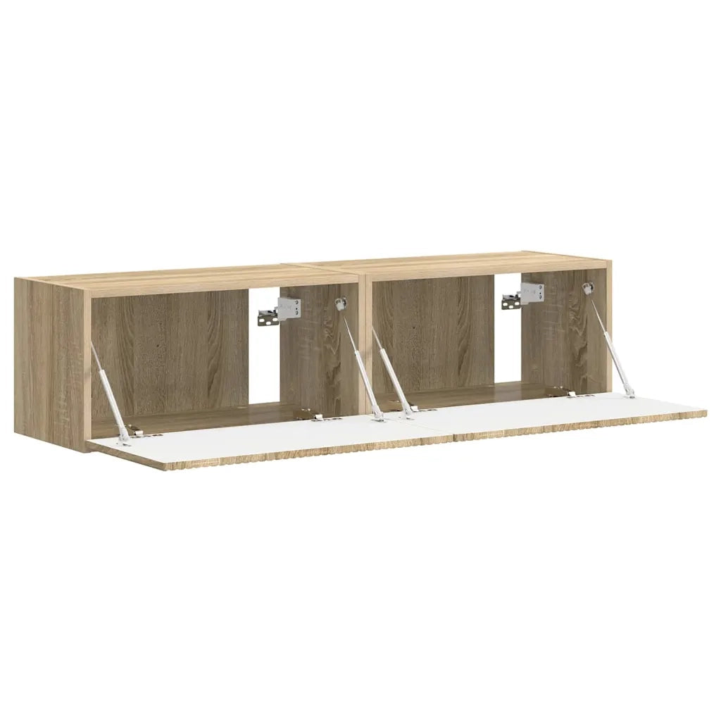 Mobile TV da parete 2 pcs Sonoma 60 x 31 x 29,5 cm 892194