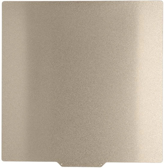 Piatto di costruzione 325x325mm Adatto per QIDI X MAX3 - Piatto PEI doppio - Sottopiatto riscaldabile magnetico flessibile - Temperatura massima 200°C - Aderen efficace a PLA/ABS/TPU/Nylon - Piatto di stampa
