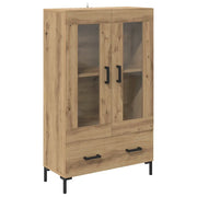 Credenza | Madia | Buffet da pranzo | Armadio da pranzo con cassetto Rovere artigianale 69,5 x 31 x 115 cm