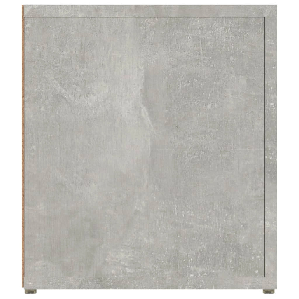 Mobile TV multimediale mensola TV credenza mobile TV sala da pranzo soggiorno camera da letto 2 pezzi 80 x 31,5 x 36 cm legno ingegnerizzato grigio 02_0028563