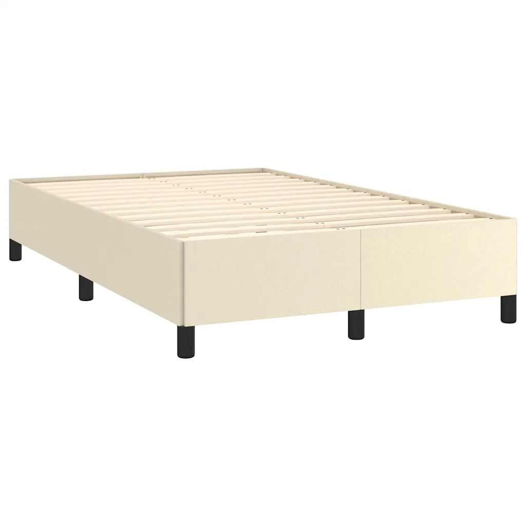 Giroletto senza Materasso Crema 120x190 cm Similpelle