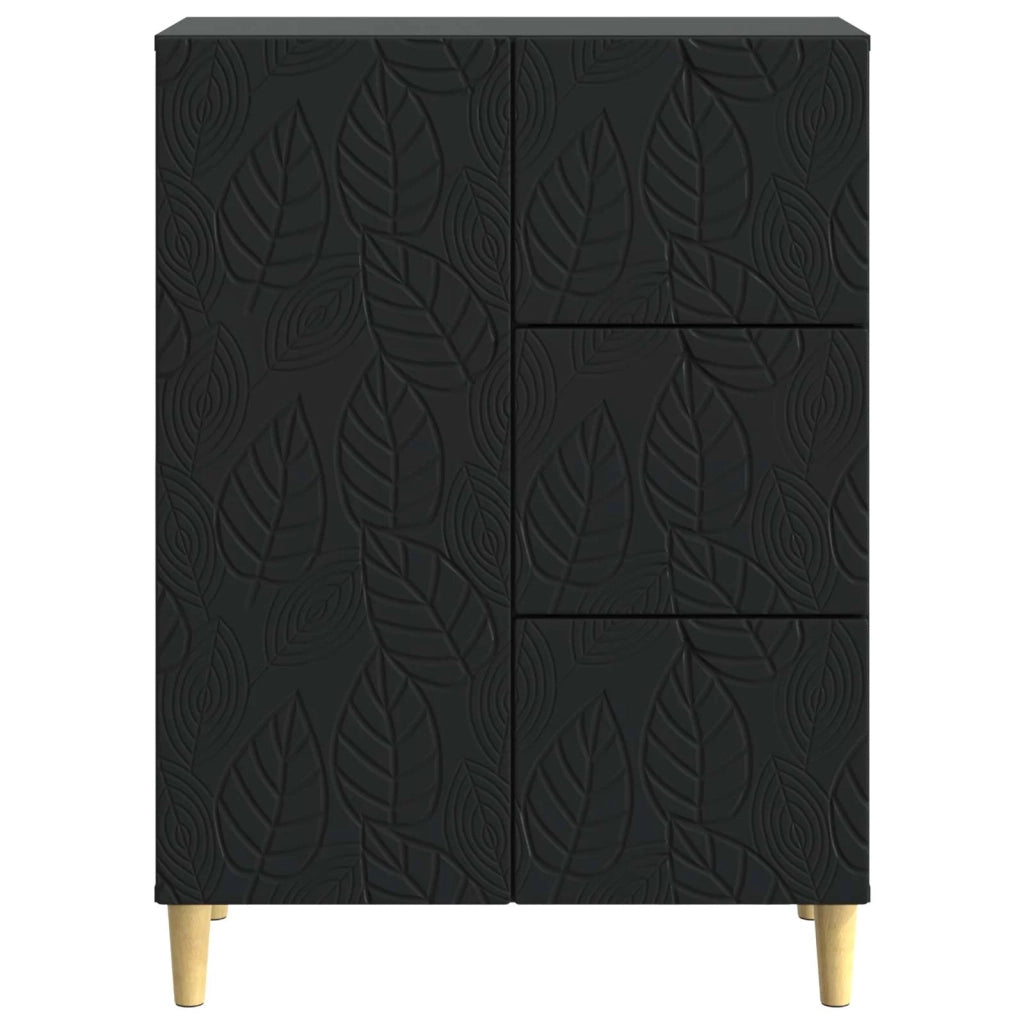 Credenza Nero 66 x 34,5 x 90 cm Legno ingegnerizzato 895086