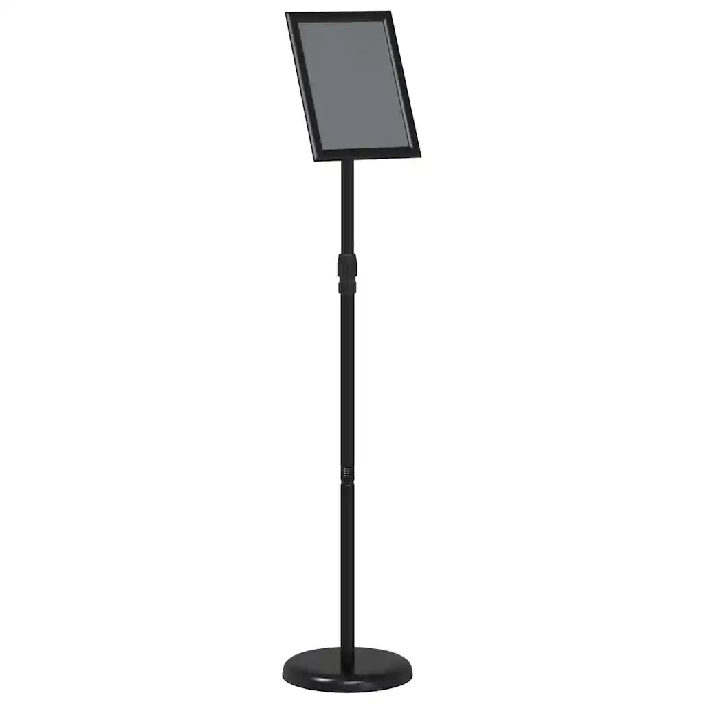 Espositori per Fiere Nero 25 x 25 x 125 cm Alluminio 42025197
