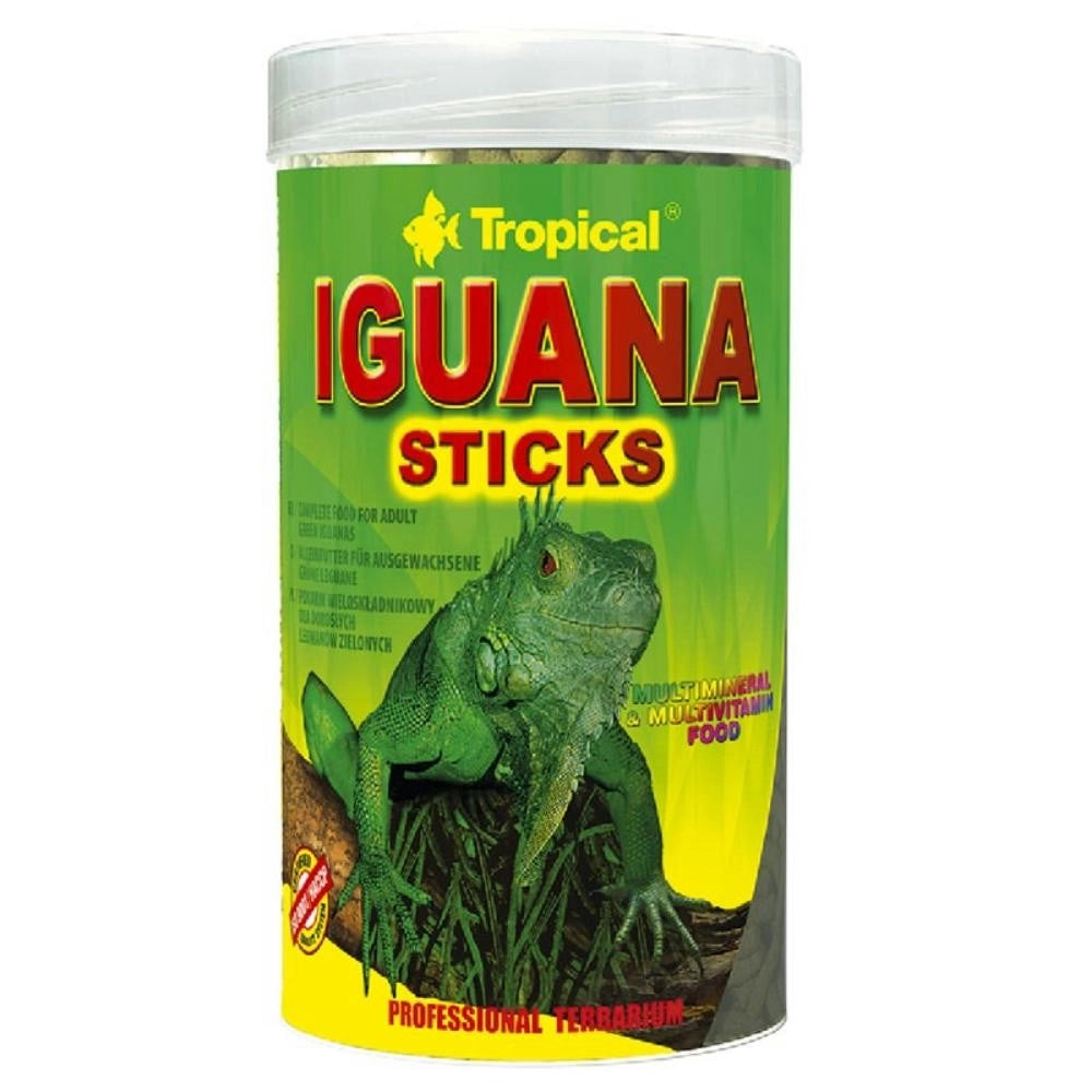 Tropical Iguana Sticks 250ml/65gr - Alimento Completo Naturale per Iguana