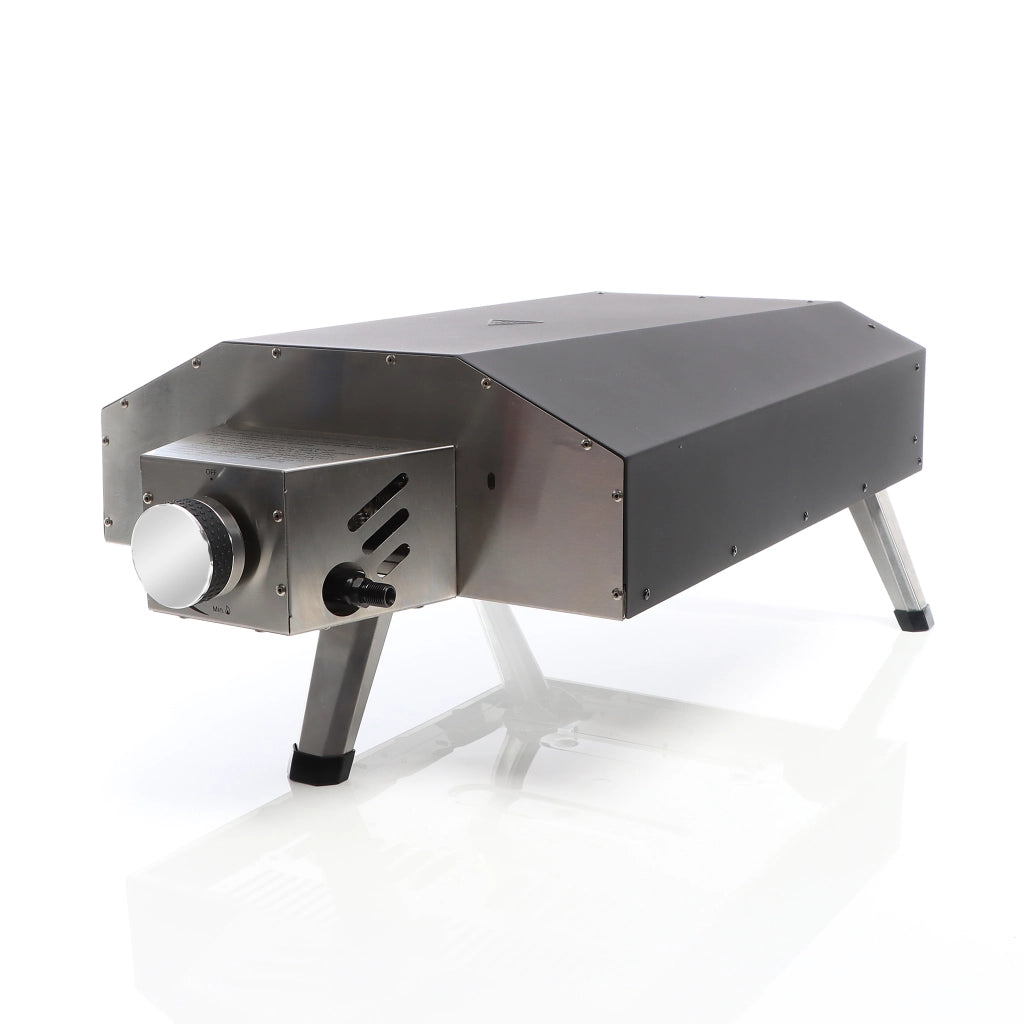 Toboli Forno a gas per pizza con pietra 330x330mm Portatile Per giardino e campeggio Fornetto da esterno