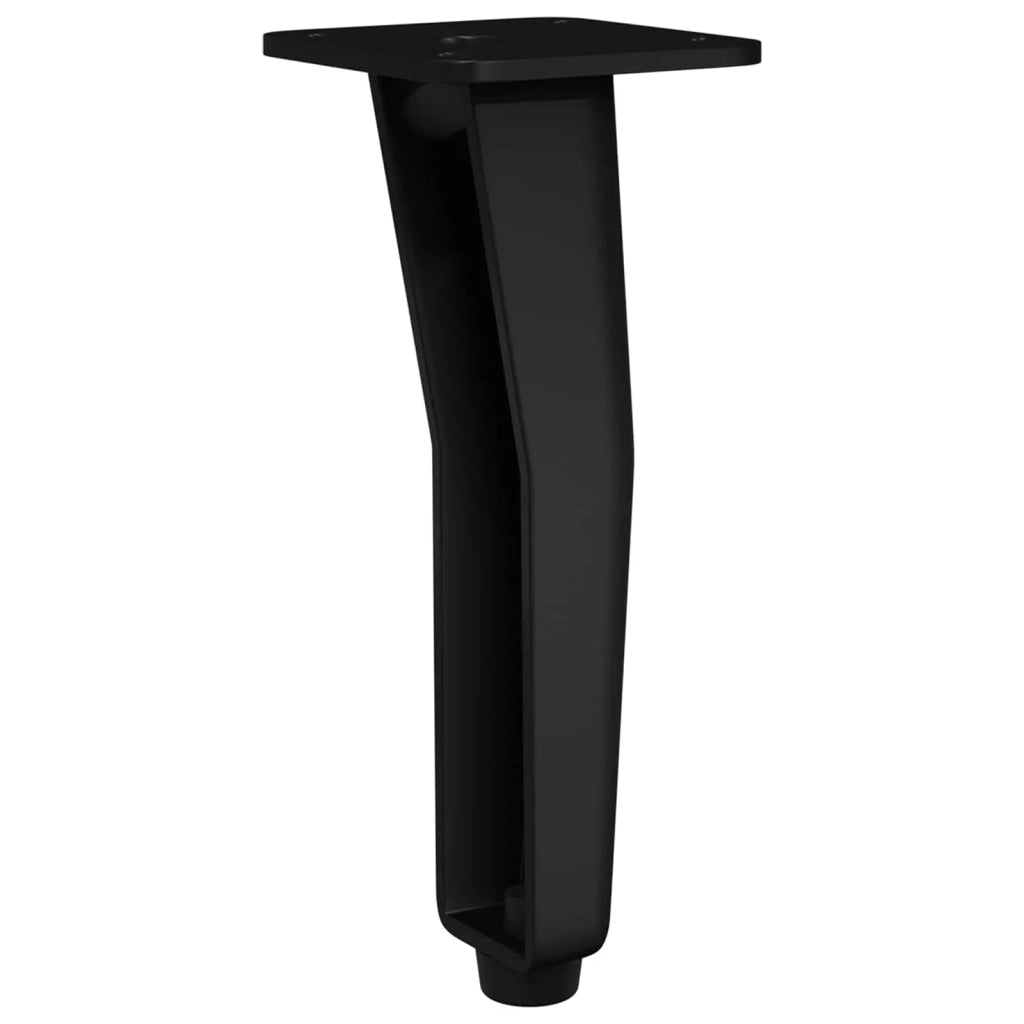 Piedi in piedi 2 pcs Nero 40 x 40 x 100 mm Ferro 864794