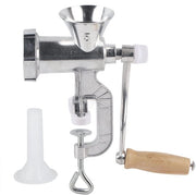 Worstmaker Manuale in Alluminio - Manubrio Ergonomico - Resistente al Ruggine - Adatto per la Cucina Casalinga - Lame Affilate